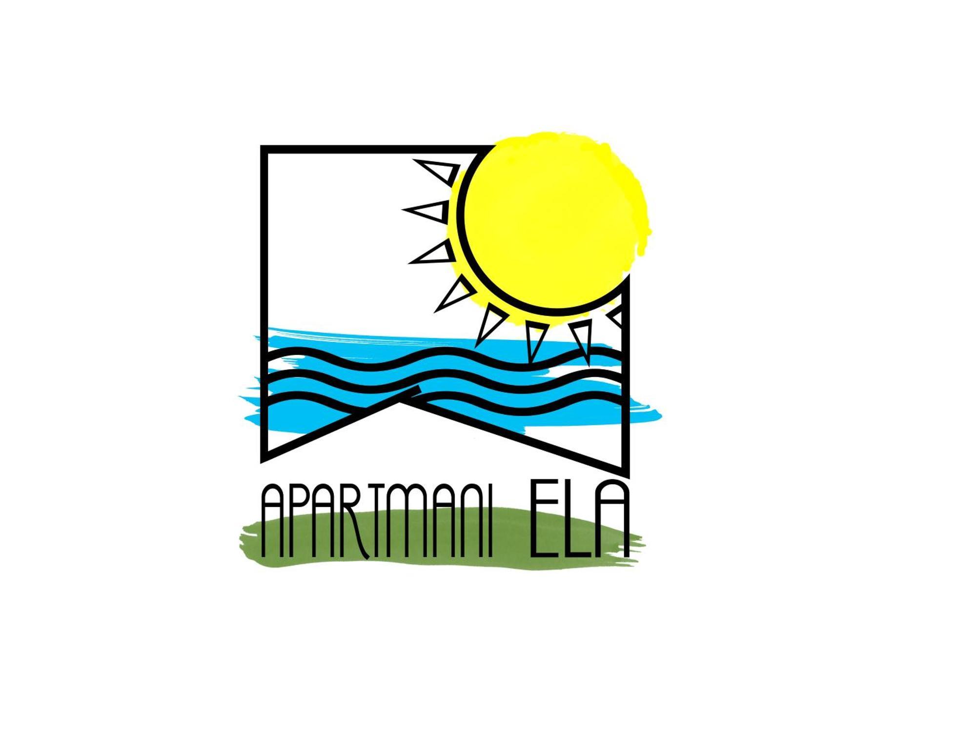 Apartmani Ela Првич Лука Екстер'єр фото